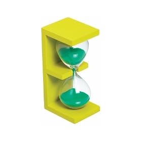 Kitchen Craft Coloured Three Minute Sand Timer Assorted Colours