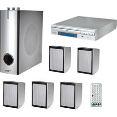 Coby DVD-755  5.1 Channel DVD Player with Home Theater Speaker System