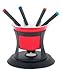 Red Chocolate Fondue Set by Trudeau - 7 pcs.