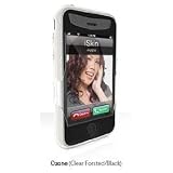 iSkin Revo2 Case for iPhone 3G, 3G S, (Clear,Black)