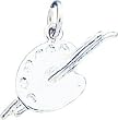 Sterling Silver Palette Charm