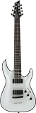 Schecter Hellraiser C-7 7-String Electric Guitar (Gloss White)