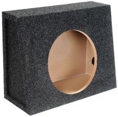 10 Single Bass Box Sealed Empty Truck Enclosure-2Pack