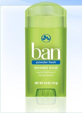 BAN INVIS SOL POWDER FRESH Size: 2.6 OZ