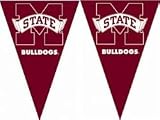 Mississippi State Bulldogs 50' Party Pennant Flags