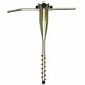 Sonnenschirmhalter / Sonnenschirm Halter / Schirmhalter Metall / Erdspie� zum Eindrehen / W�schespinne Halter / Standfu� / Masthalter, Einschraub Bodenh�lse Metall