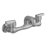 American Standard 8340.235.004 Wall Mount Service Sink Faucet, Rough Chrome