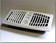 AirFlow Breeze 4"x 10" Register Booster Fan - Almond