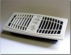 AirFlow Breeze 4"x 10" Register Booster Fan - Almond