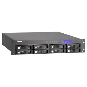 TS 809U-RP- Turbo NAS (Network Attached Storage)- High Performance Server with iSCSI and... by 