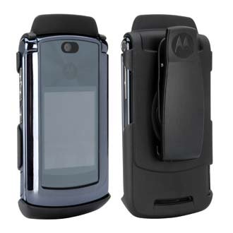 Motorola OEM Plastics Black Holster for Motorola V9 - SYN2310A