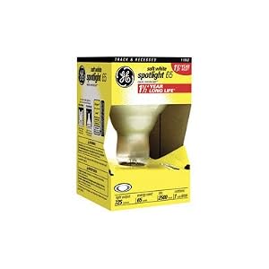 GE 26806-6 Soft White Long Life Indoor Spotlight R30 Bulb, 65-Watt, 6-Pack by General Electric