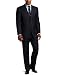 Jones New York Men's 24/7 Total Comfort Sharkskin Suit, Navy, 40/Large
