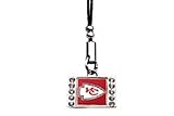 Crystal Cell Phone Charm Kansas City Chiefs