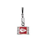 Crystal Cell Phone Charm Kansas City Chiefs