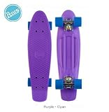 Penny Skateboard ペニースケート(Purple - Cyan)SK8 コンプリート