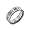 Eve's Addiction One Day At A Time Stainless Steel Message Ring, 5