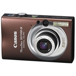 Canon PowerShot SD1100IS 8MP Digital Camera with 3x Optical Image Stabilized Zoom (Brown)