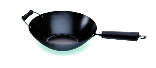 Ken Hom Tao 32cm non stick carbon steel Hanging Wok