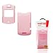 Valor (Honey Pink) Snap-On Case For Motorola V3 / V3C Razr Cellular Phone + 12V Rapid Car Charger ~ By PCMicroStore