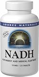 NADH ( 30 tabs 10 mg Sublingual ) Source Naturals ( ATP energy, Co-enzyme Q-10, immune defensive system )