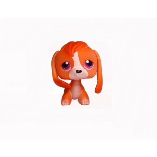 Orange Beagle Dachshund Puppy Dog 301 (orange with purple