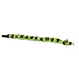 Kyjen Plush Puppies Invincible 6 Squeaker Snake, Green and Black, 3.5 x 38-Inches