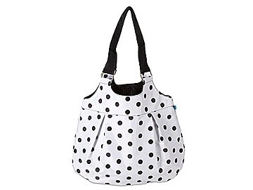 Room It Up Retro Dot Shoulder Tote