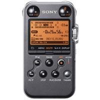 Sony PCM-M10 Portable Linear PCM Voice Recorder with Electret Condenser Stereo Microphones, 96 kHz/24-bit, 4GB Memory & USB High-Speed Port - Black