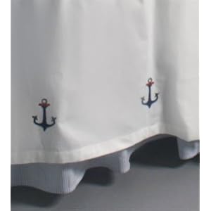 Gordonsbury Sailing Away Baby Crib Bed Skirt