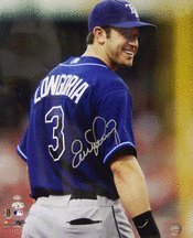 Evan Longoria Autographed Tampa Bay Rays 16