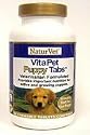 NaturVet Vita Pet Puppy Tabs 60 Tabs For Dogs