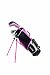 Tour Edge Jr. Bazooka GeoMax Pink Set (Right-Handed 2x1 3-5 Years with Bag)
