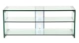 Transdeco Vision Series Glass Plasma TV Stand V100-S