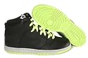 Men Nike Dunk High SB Black/Volt SPLATTER 344648-003