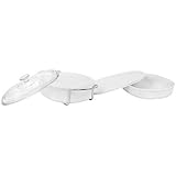 CorningWare French White 5-Piece Bake and Serve Set