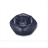 Standard Navy Matte Bean Bag Chair