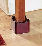 Wooden Bed Risers, set of 4