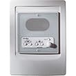 White Retrofit Frame / Finish-Out For DMC3-4 Patio Door Station - For Outdoor Stations