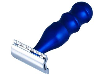 Merkur Blue Barrel Grip Razor