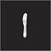 Hand Carved Mother of Pearl Caviar Serving Knife - 5 inches