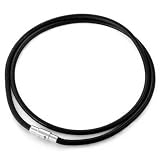 MENS Genuine Leather Cord Necklace 4mm Wide