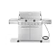 Weber 1850001 Summit S-620 Natural Gas Grill, Stainless Steel