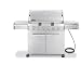 Weber 1850001 Summit S-620 Natural Gas Grill, Stainless Steel