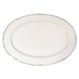 Royal Doulton Precious Platinum 14-1 4-Inch Platter by Royal Doulton