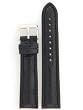 Watchband Genuine Crocodile 20mm Black Watchband Genuine Crocodile 20mm Black