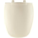 Bemis 1240200346 Eljer Emblem Plastic Round Toilet Seat Biscuit/Linen
