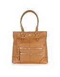 Bric's Cervo - Grained Leather Tote Bag Tobacco
