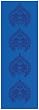 Gaiam Tres Medallion Yoga Mat (Royal Blue)