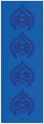 Gaiam Tres Medallion Yoga Mat (Royal Blue)